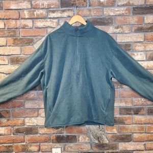 Lululemon Oversized-Fit Fleece Half ZipMen's Large Green Jasper